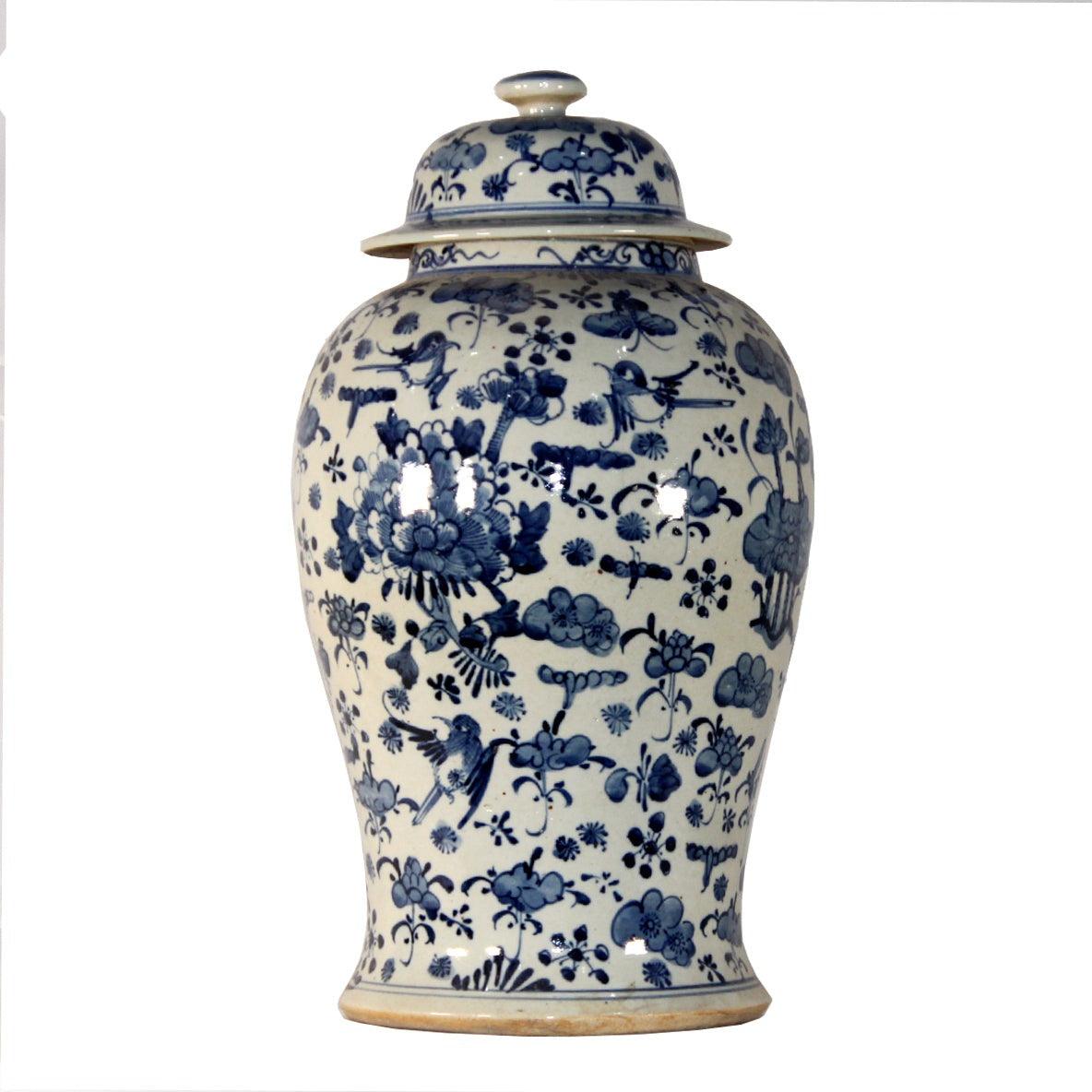 Canvello Landscape Porcelain Temple Jar - Canvello