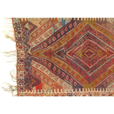 Canvello Late 19th Century Antique Silkroad Bidjar Beige Rug - 4' x 8'10" - Canvello