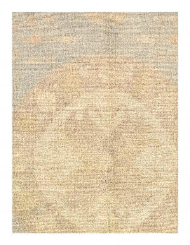 Canvello Light Blue Fine Hand Knotted Khotan 9'6'' X 13'2'' - Canvello