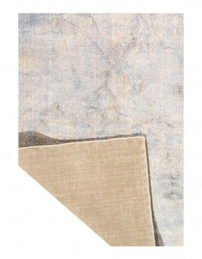 Canvello Light Blue Hand knotted Modern Rug 6' X 9' - Canvello