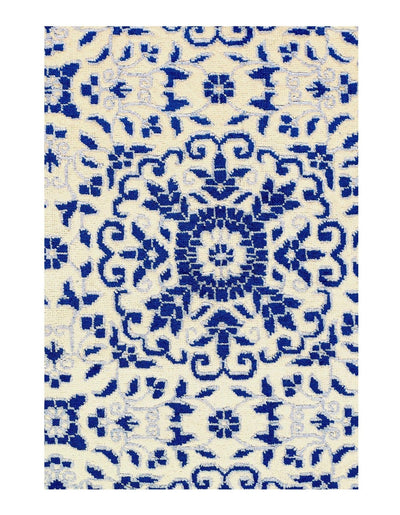 Canvello Light Blue Modern Rug - 3' X 5' - Canvello