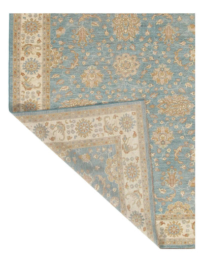 Canvello Light Blue Oushak Rug - 8' X 10' - Canvello