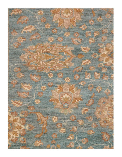 Canvello Light Blue Oushak Rug - 8' X 10' - Canvello