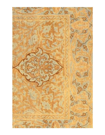 Canvello Light Brown Fine Tabriz Design Rug - 2'8'' X 4'1'' - Canvello