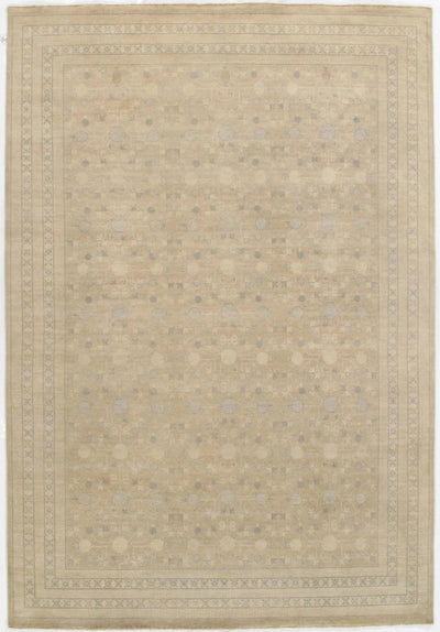 Canvello Light Brown Khotan Rug - 10' X 14' - Canvello