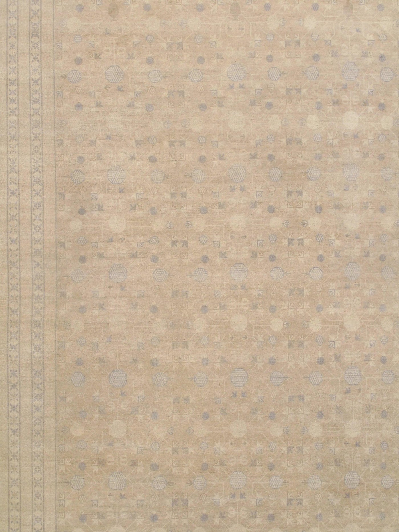 Canvello Light Brown Khotan Rug - 10' X 14' - Canvello