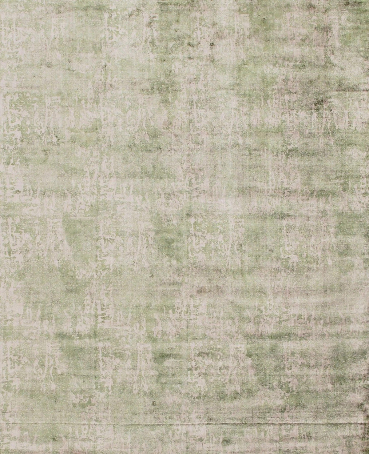 Canvello Light Green Modern Rug - 10' X 14'
