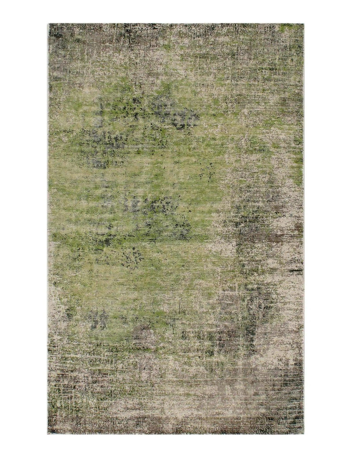 Canvello Light Green Modern Rug - 5'x 8'