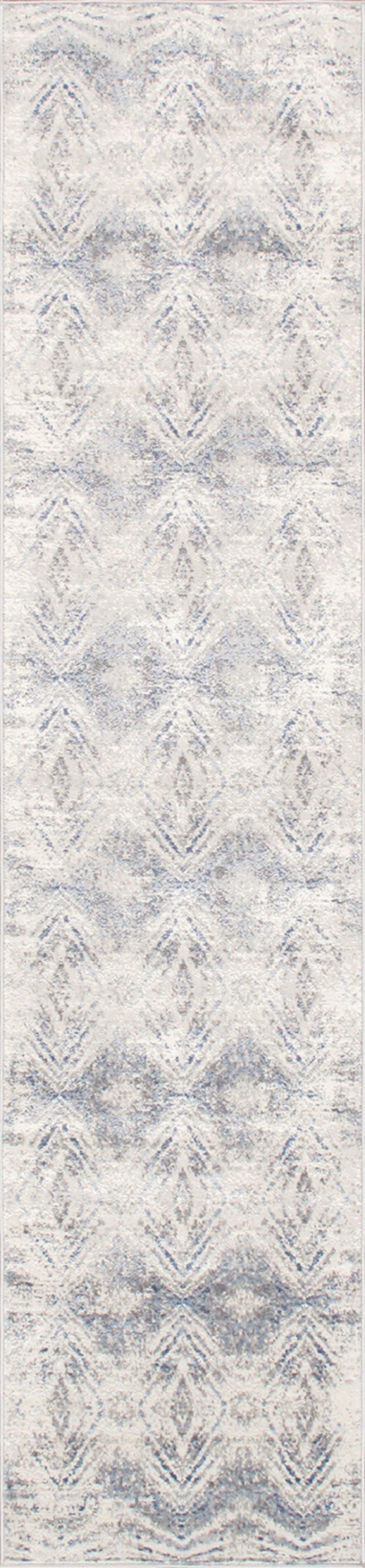Canvello Light Grey Fabric Area Rug- 2' 6" X 10' 0" canvellollc