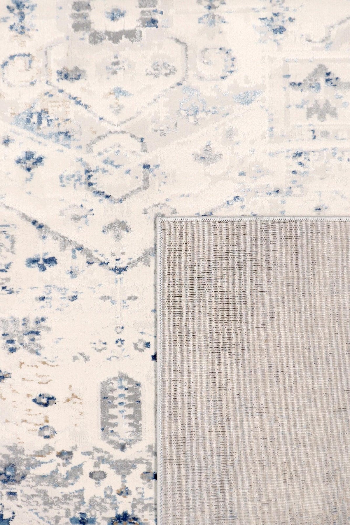 Canvello Light Grey Fabric Area Rug - 2'6" X 6' - Canvello