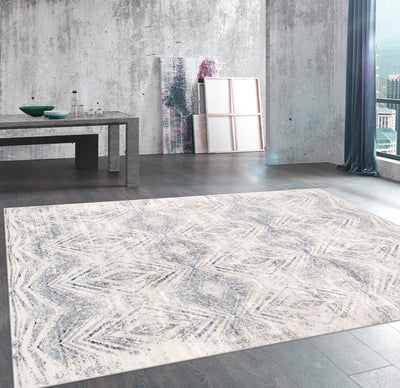 Canvello Light Grey Fabric Area Rug - 4' X 6' - Canvello