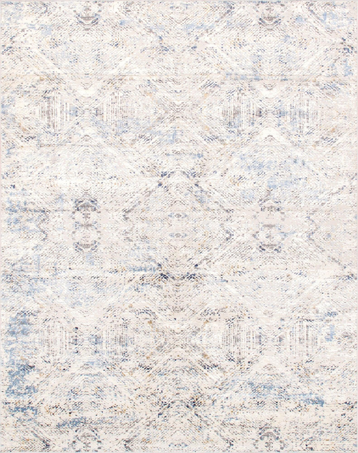 Redondo fino anudado a mano Agra 8'2'' X 8'2''