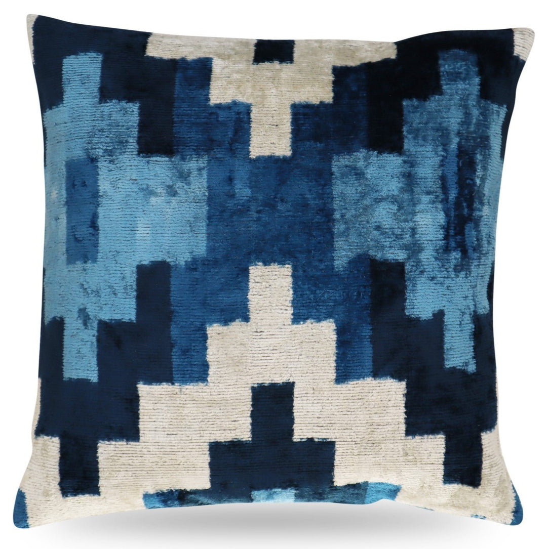 Canvello Turkish Silk outlets Light Blue Throw Pillows - Ti 31