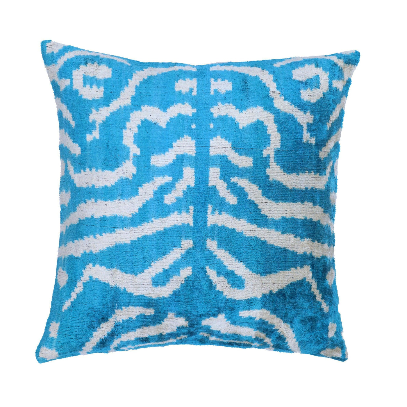 Canvello Luxury Blue Throw Pillows For Couch - 16x16 inch
