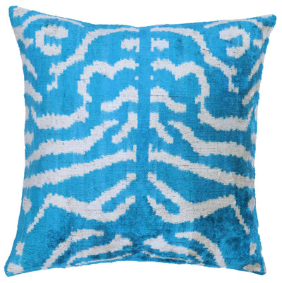 Canvello Luxury Blue Throw Pillows For Couch - 16x16 inch