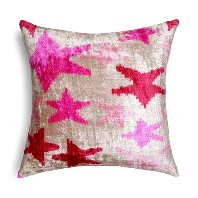 Canvello Handmade Blush Pink Decorative Pillow with Down Insert -  20"X20"