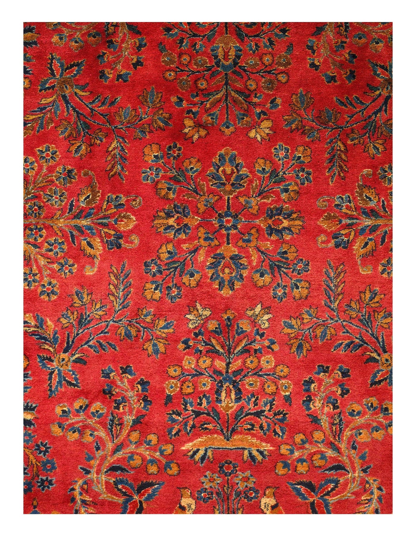 Canvello Manchester Kashan Persian Wool Rug - 7'9'' X 10'7''