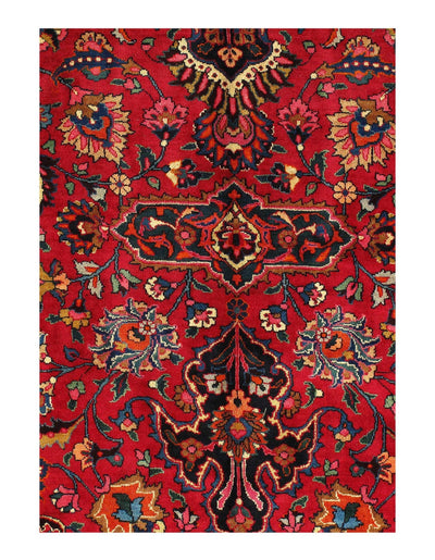 Canvello Mashhad Black Rug For Living Room - 11'2'' X 15'7'' - Canvello