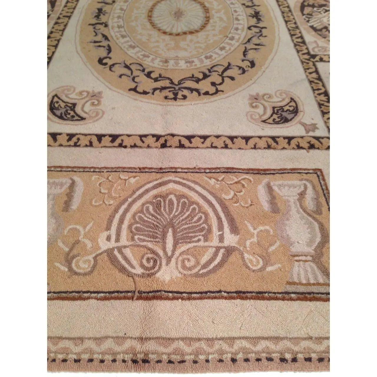 Canvello Modern Aubusson Rug - 4'8" x 7'7" - Canvello