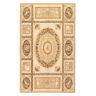 Canvello Modern Aubusson Rug - 4'8" x 7'7" - Canvello