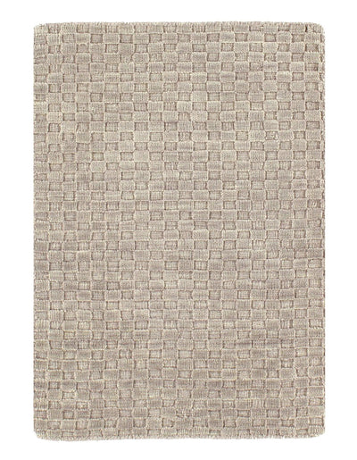 Modern Bamboo Silk Hand-made Indo Rug - 2' x 3' (other sizes available by order)