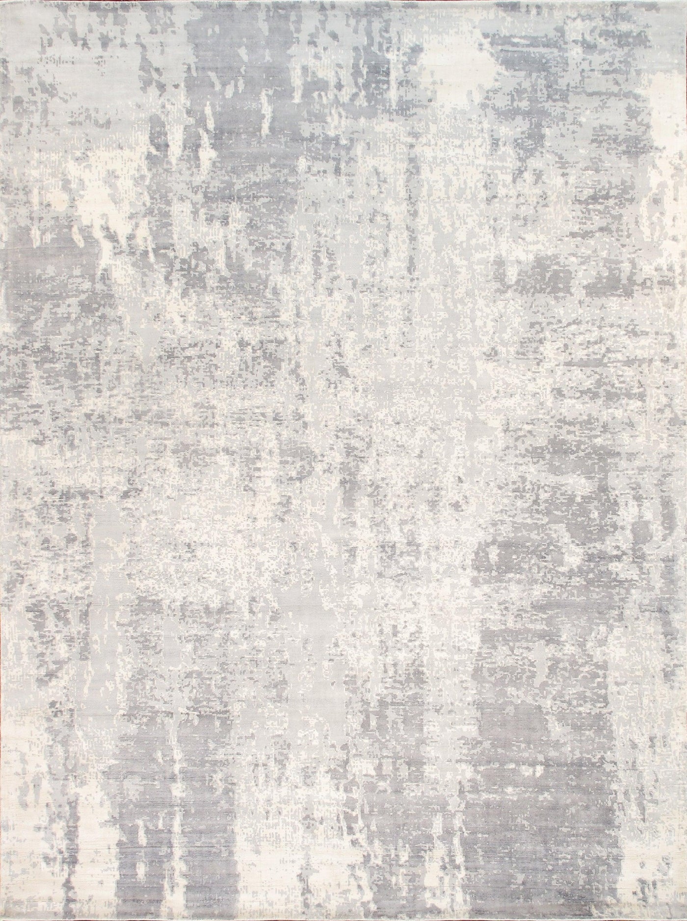 Canvello Modern Beige And Grey Area Rugs - 7'9" X 9'9"