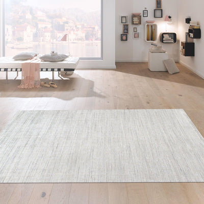 Canvello Modern Beige And Ivory Area Rugs - 10' X 14' - Canvello