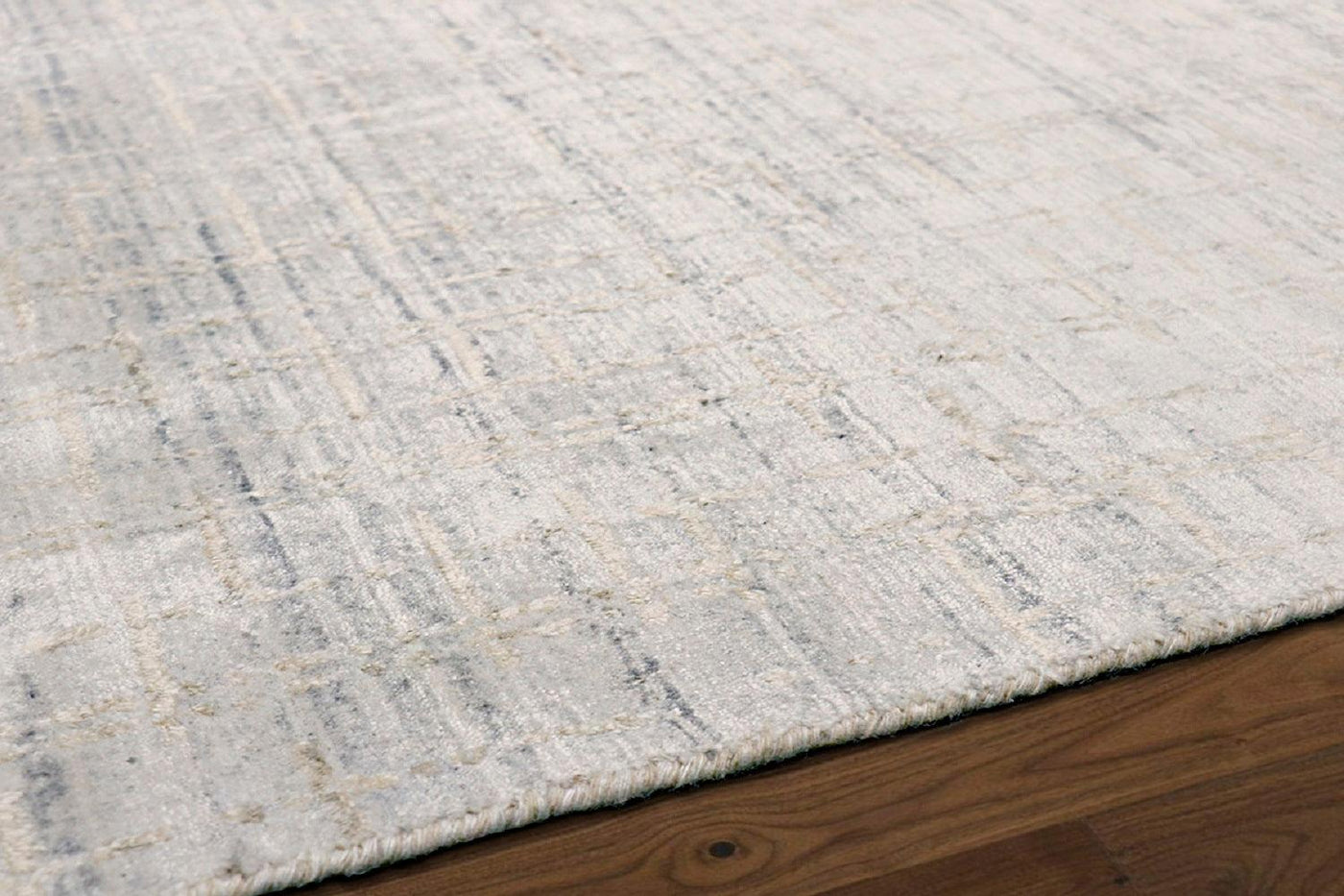 Canvello Modern Beige And Ivory Area Rugs - 10' X 14' - Canvello