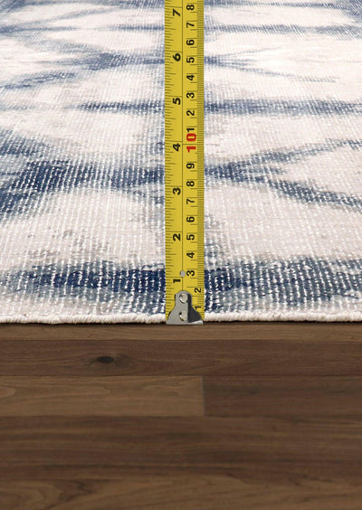 Canvello Modern Blue Farmhouse Rug - 12' X 15' - Canvello