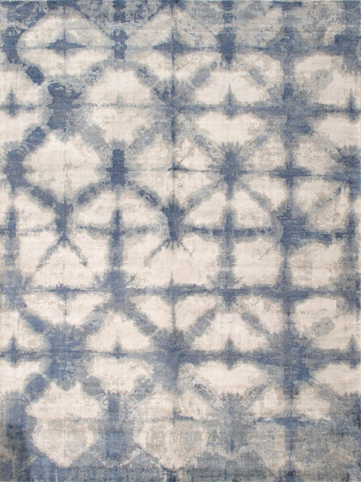 Canvello Modern Blue Farmhouse Rug -12' X 15'