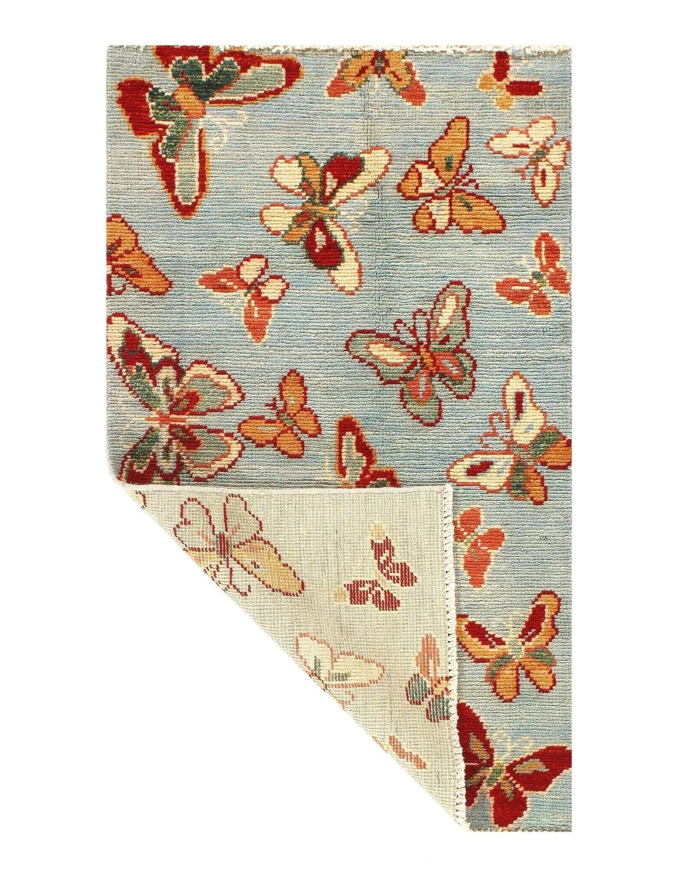 Canvello Modern Butterfly Kaleidoscope Rug - 2'4" X 4' - Canvello