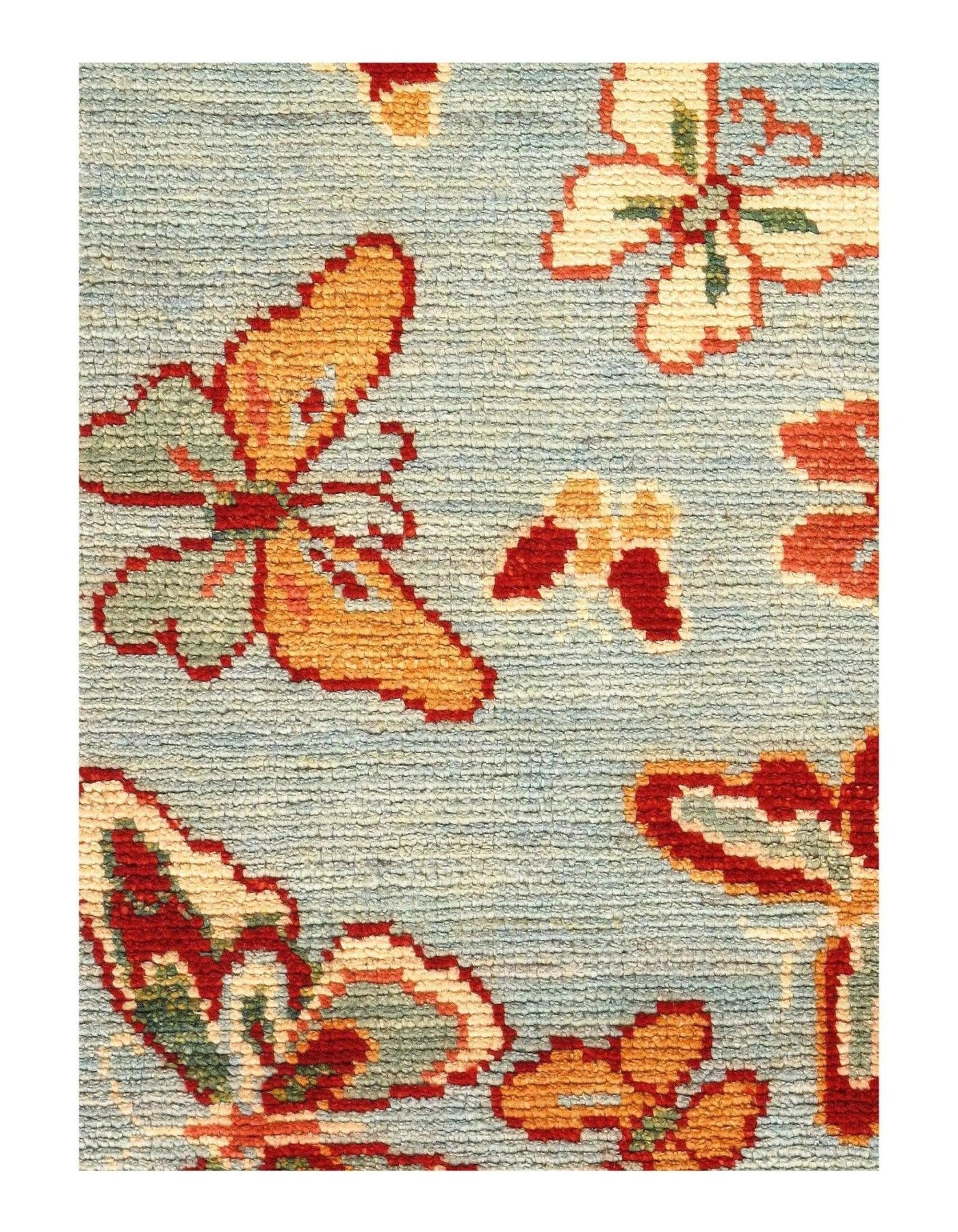 Canvello Modern Butterfly Kaleidoscope Rug - 2'4" X 4' - Canvello