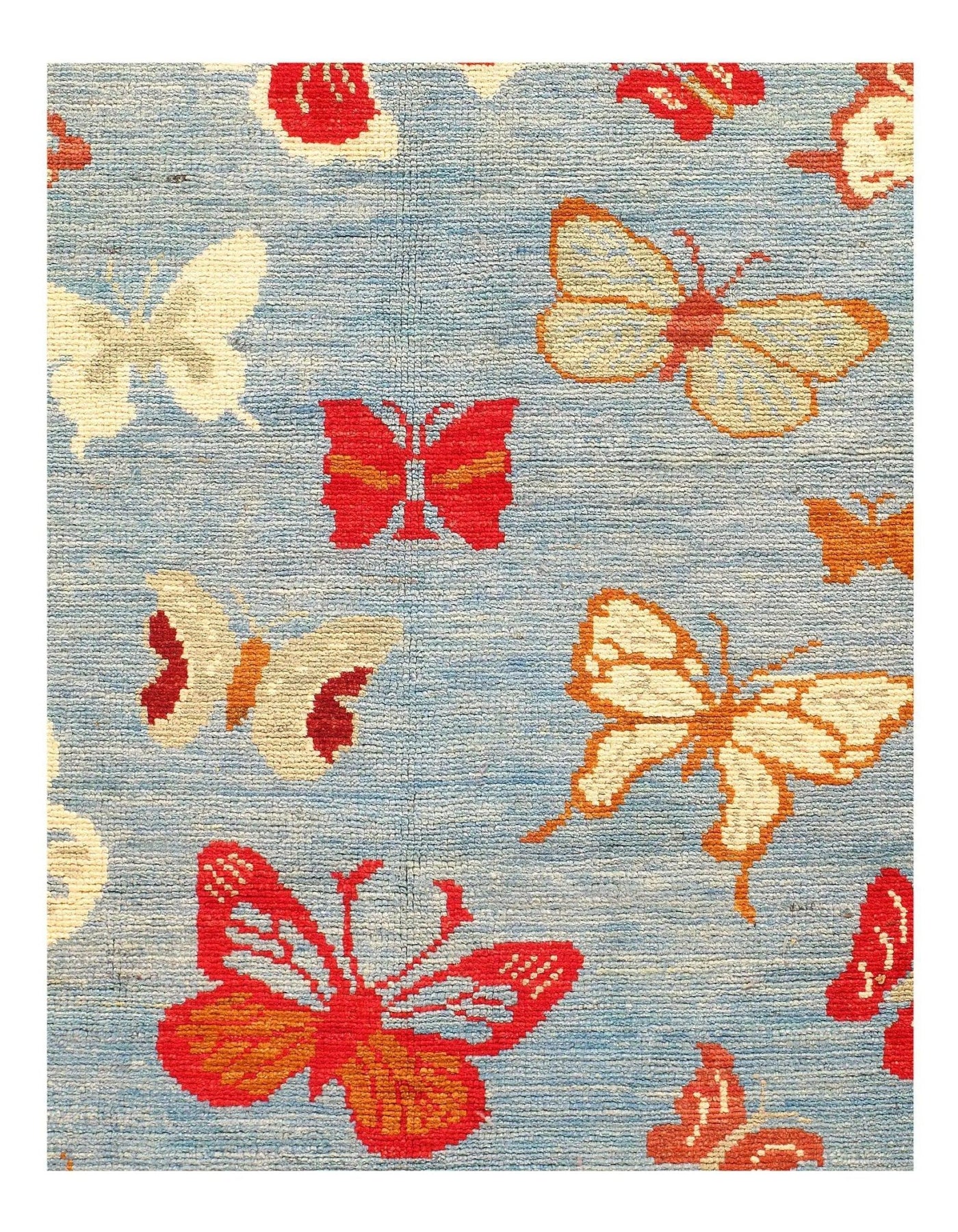 Canvello Modern Butterfly Kaleidoscope Rug - 7'5" X 9'5" - Canvello