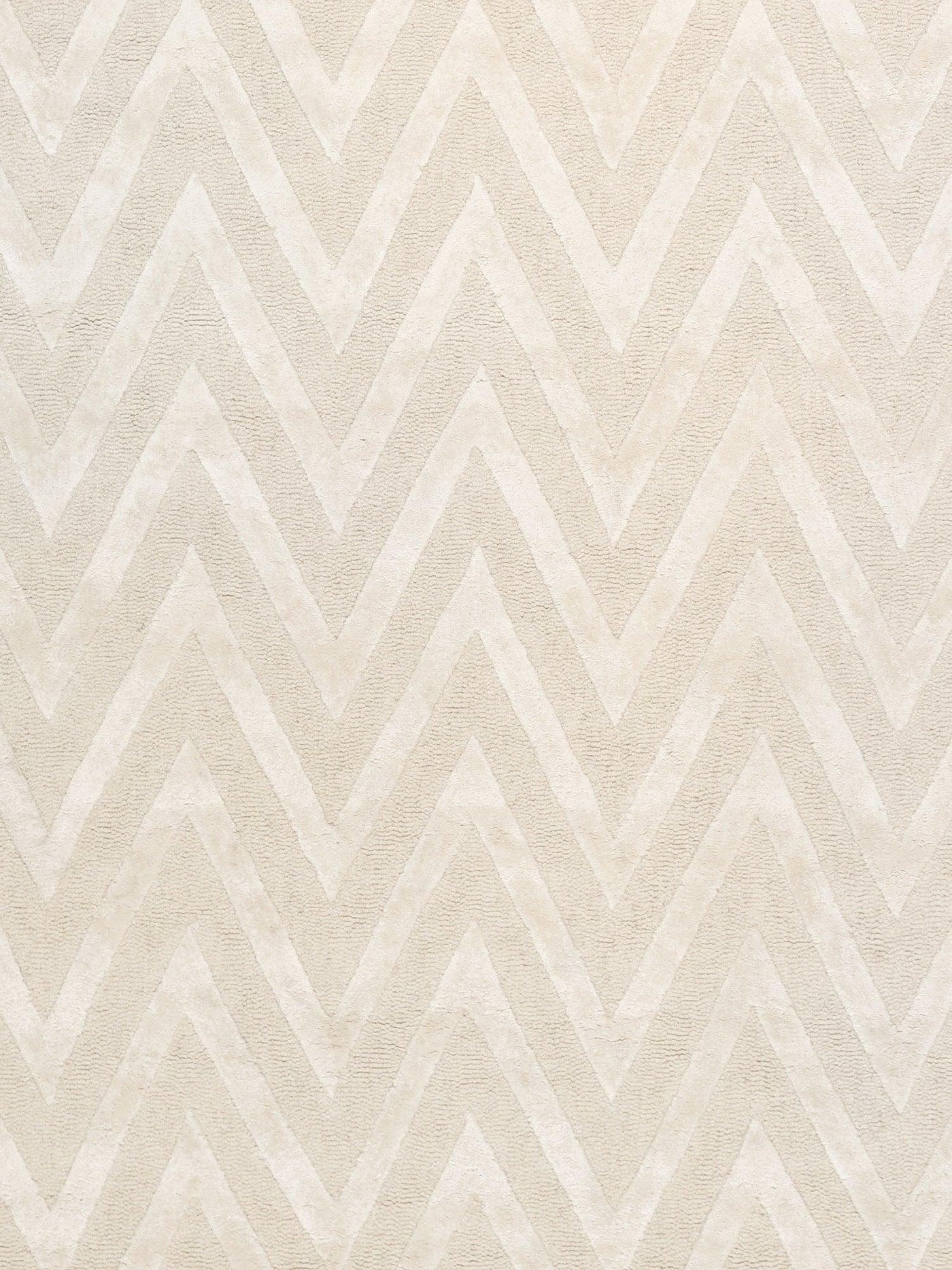 Canvello Modern Collection Hand - Tufted Bamboo Silk & wool Ivory Area Rug - 5' x 8' - Canvello