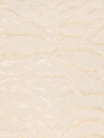 Canvello Modern Collection Hand - Tufted Ivory Silk & Wool Area Rug - 8'6" X 11'6" - Canvello