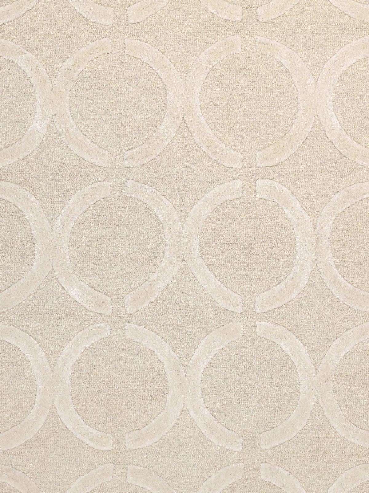 Canvello Modern Collection Hand - Tufted Silk & Wool Area Rug - 12' X 15' - Canvello