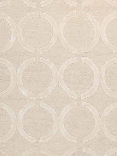 Canvello Modern Collection Hand - Tufted Silk & Wool Area Rug - 4' X 6' - Canvello