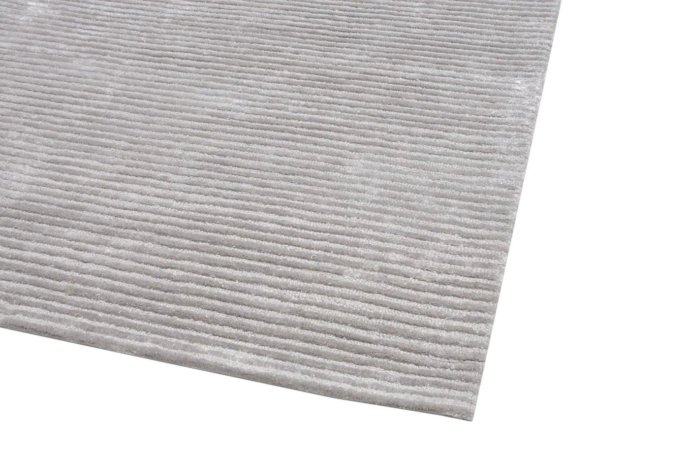 Canvello Modern Collection Hand - Tufted Silk & Wool Area Rug - 9'9" x 13'9" - Canvello