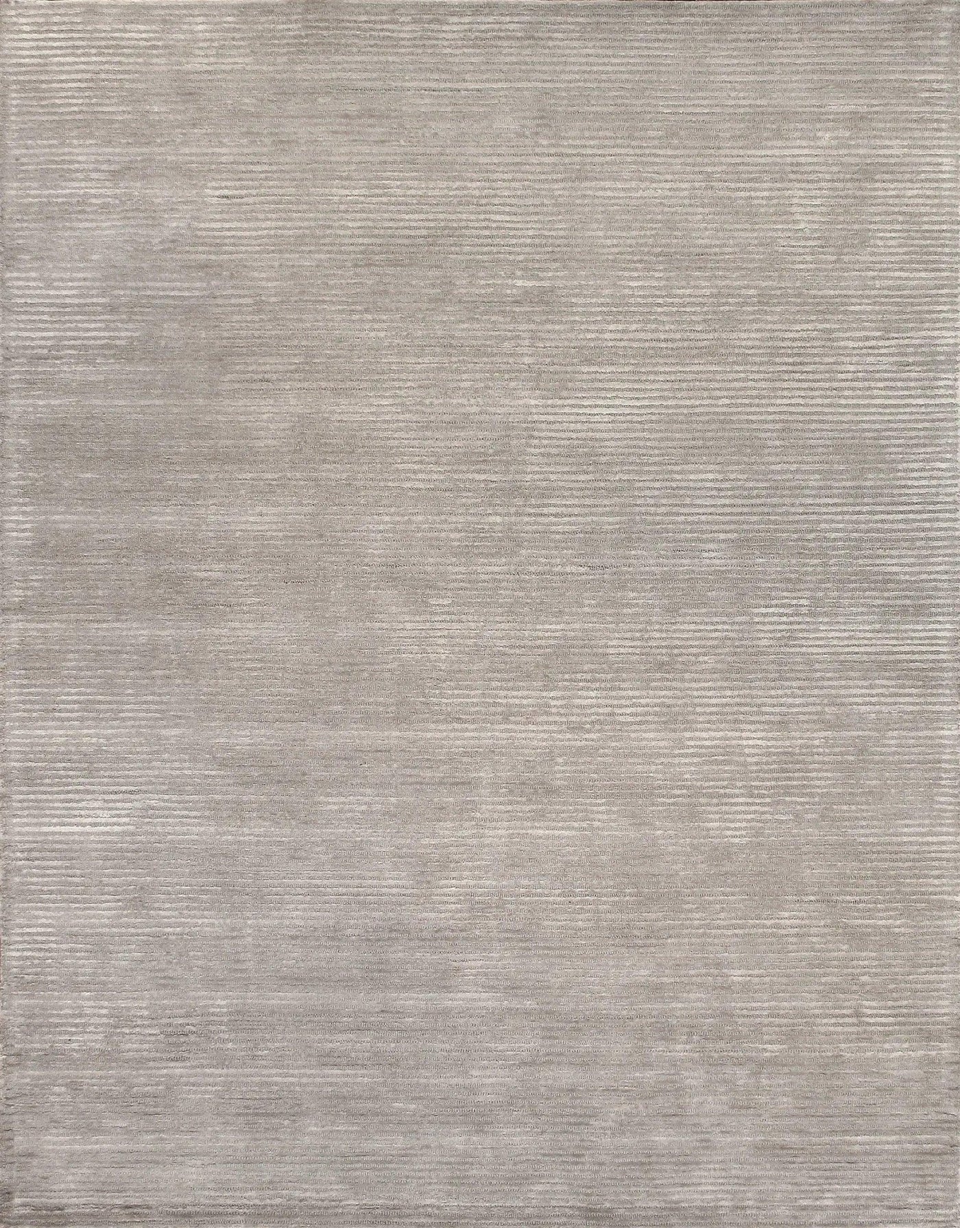 Canvello Modern Collection Hand - Tufted Silk & Wool Area Rug - 9'9" x 13'9" - Canvello