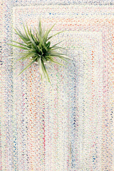 Canvello Modern Collection Handmade Indoor/Outdoor Area Rug- 4' X 6'
