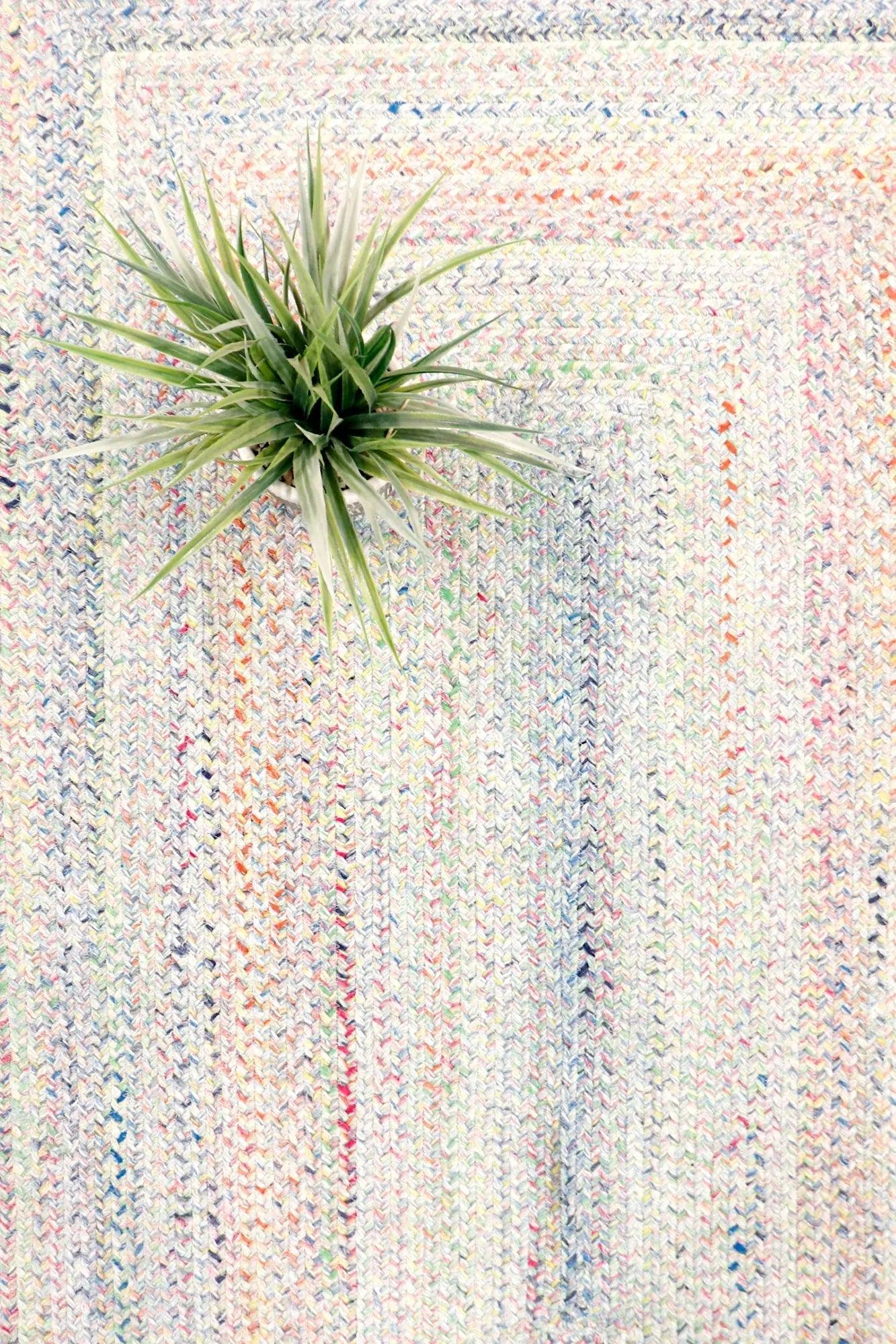 Canvello Modern Collection Handmade Indoor/Outdoor Area Rug- 8'9" x 11'9"
