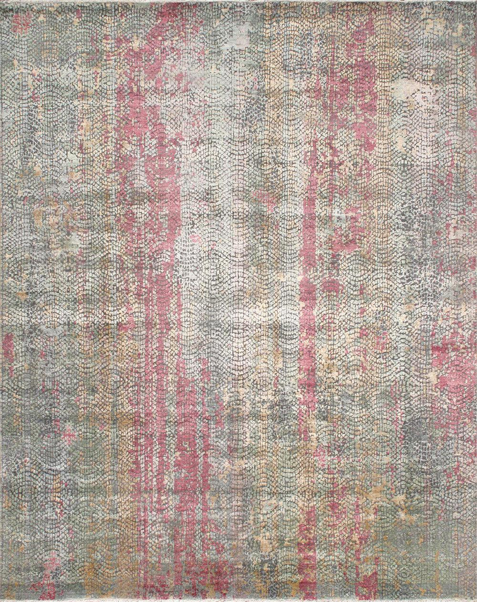 Canvello Modern Collection Multi Color Area Rug - 8' X 10'