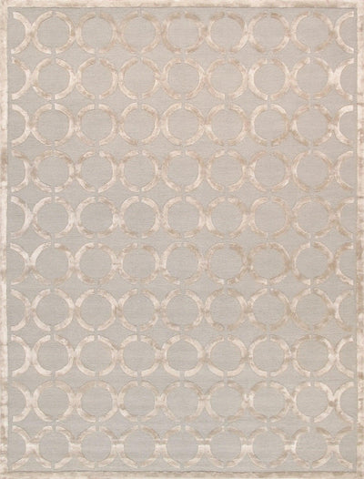 Canvello Modern Collectoin Hand-Tufted Silk & Wool Rug - 4' X 6'
