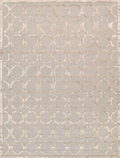 Canvello Modern Collectoin Hand - Tufted Silk & Wool Rug - 10' X 14' - Canvello