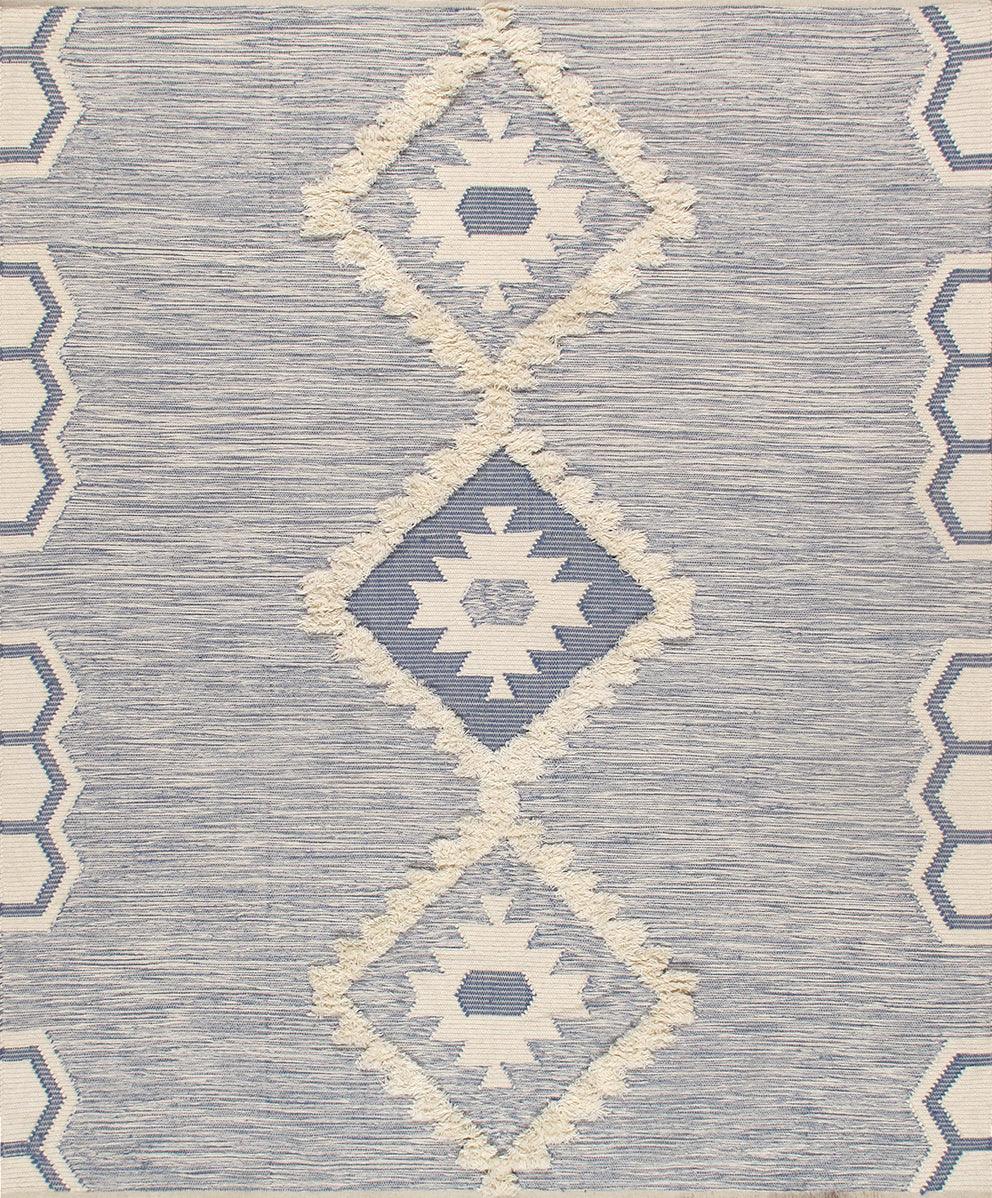 Canvello Modern Cotton & Wool Area Rug - 8' X 10' - Canvello