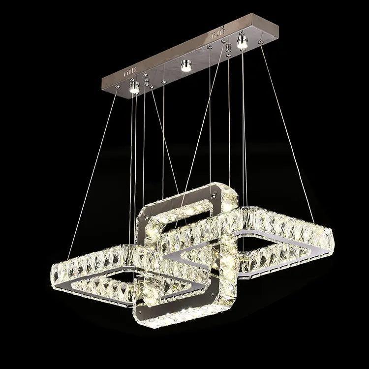 Canvello Modern Crystal Chandelier Lighting Decoration Crystal Pendant Lights - Canvello