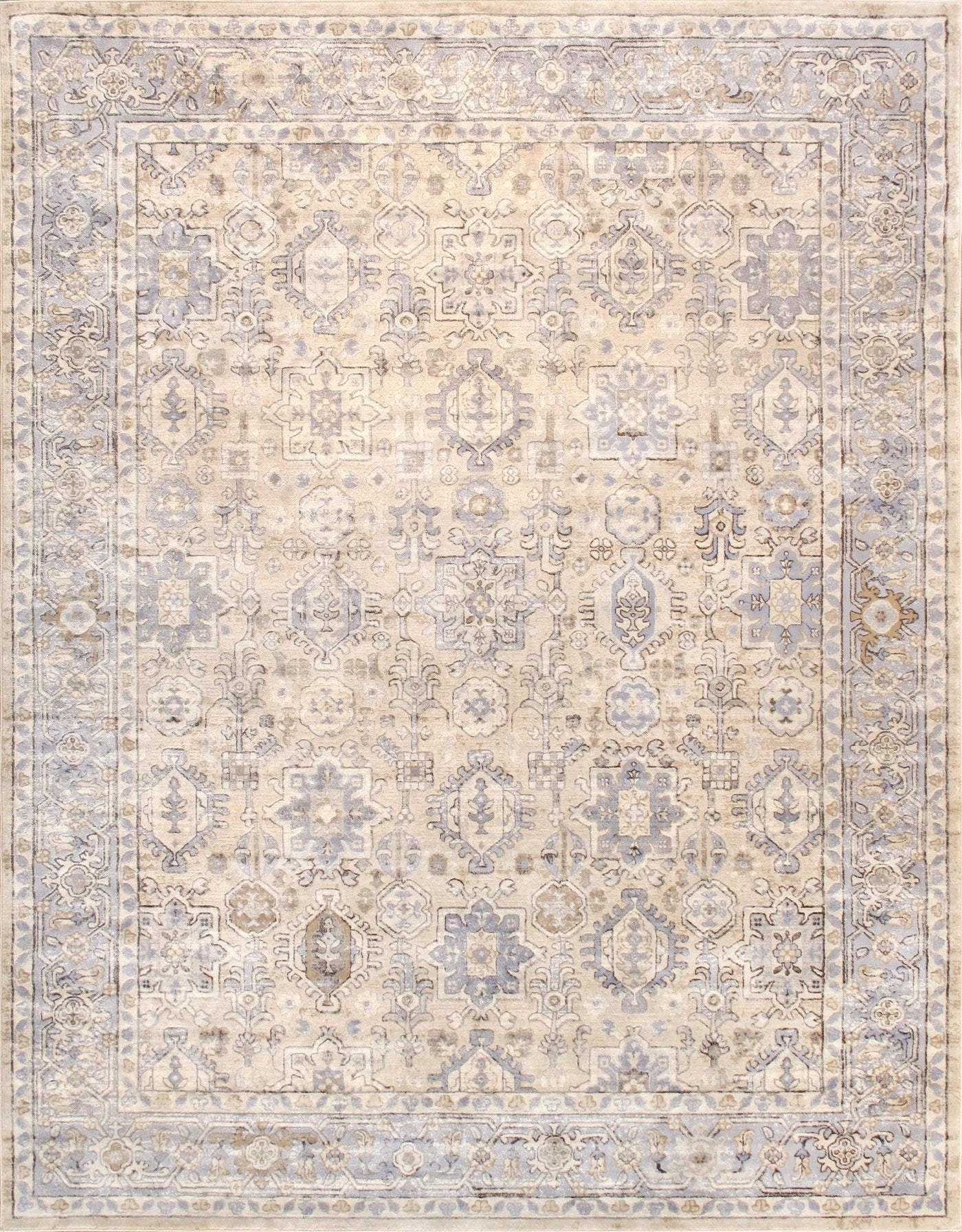 Canvello Modern Design Power Loom Area Rug - 2' X 3' - Canvello