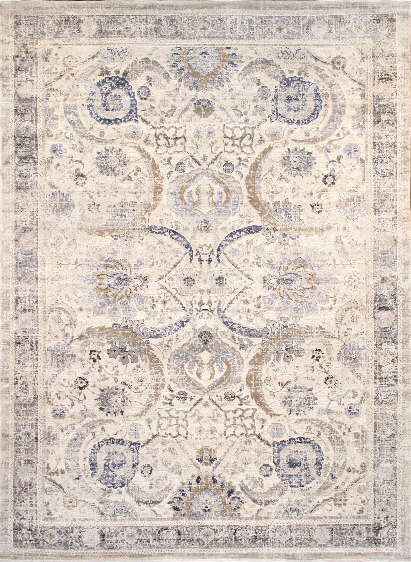 Canvello Modern Design Power Loom Area Rug - 5' X 7' - Canvello