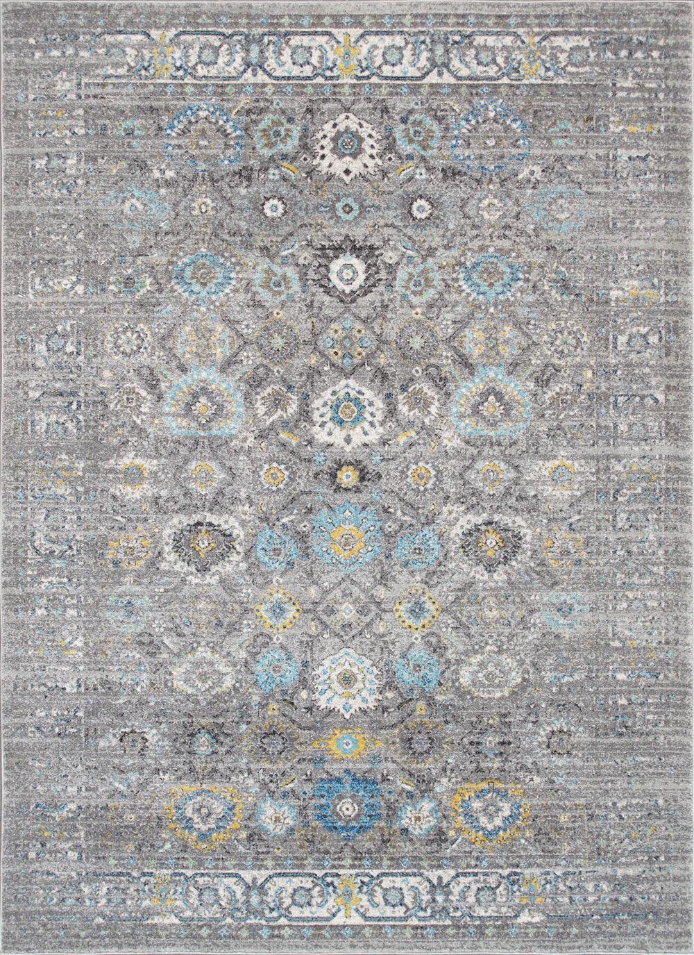 Canvello Modern Design Power Loom Area Rug - 6' X 6' - Canvello