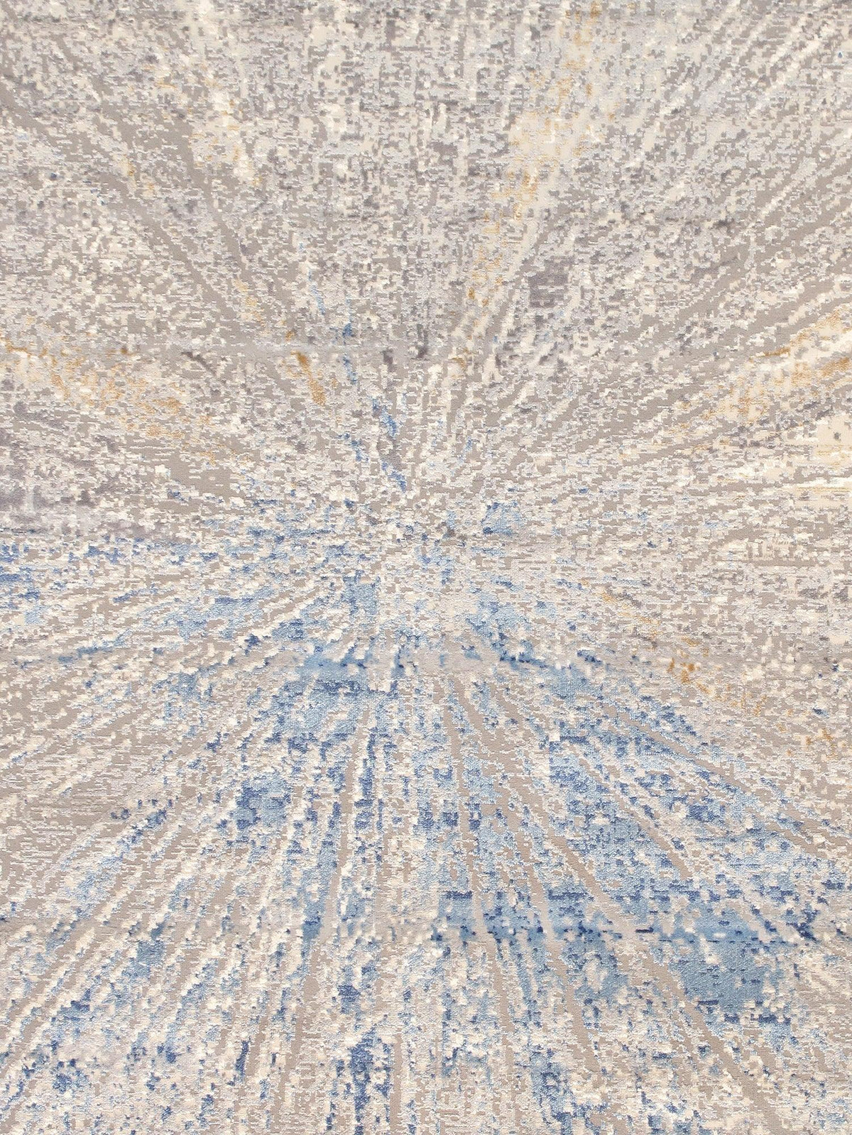 Canvello Modern Design Power Loom White Area Rug - 4' X 6' - Canvello